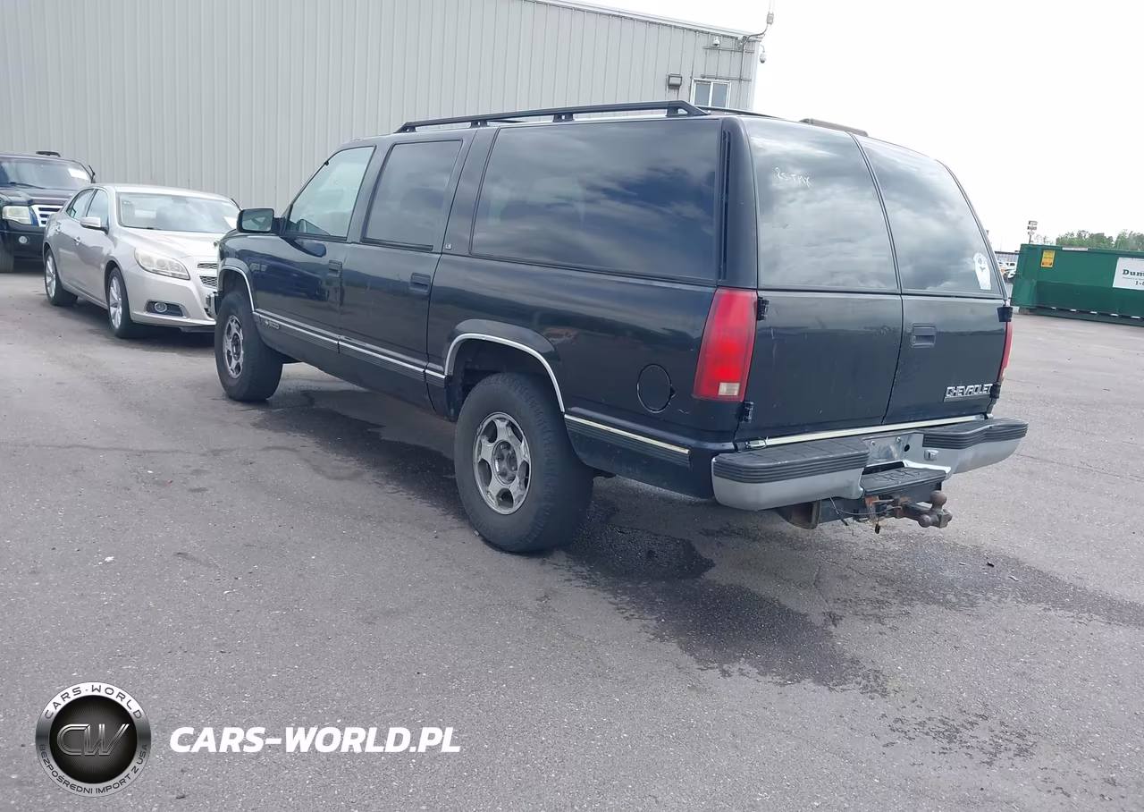 1996 Chevrolet Suburban K1500 VIN:1GNFK16R3TJ419594 - 3