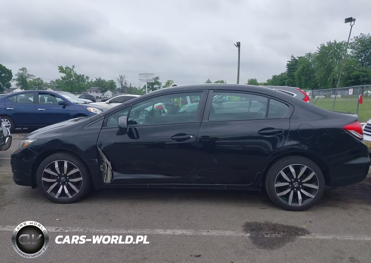 2015 Honda Civic Ex-L VIN:2HGFB2F9XFH550852 - 14