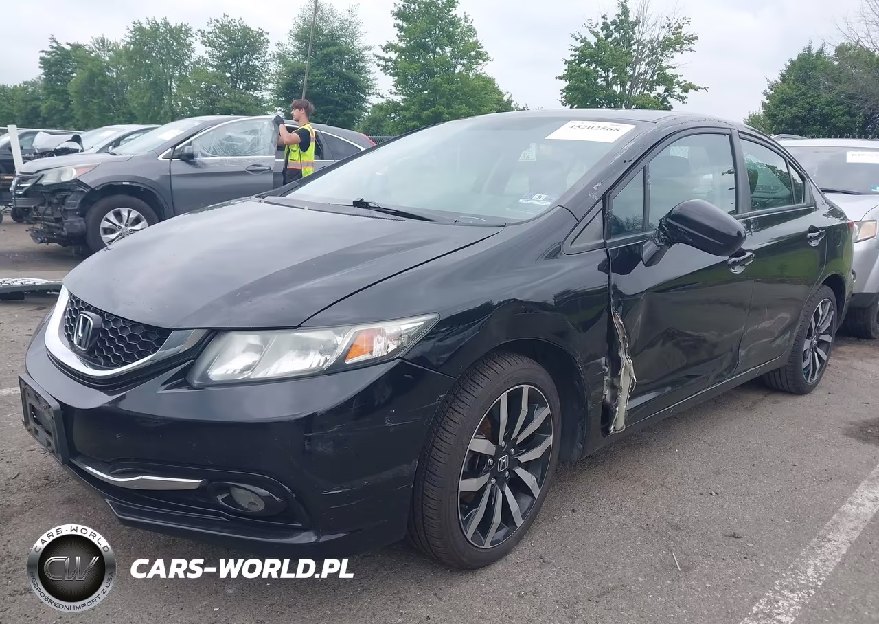 2015 Honda Civic Ex-L VIN:2HGFB2F9XFH550852 - 2