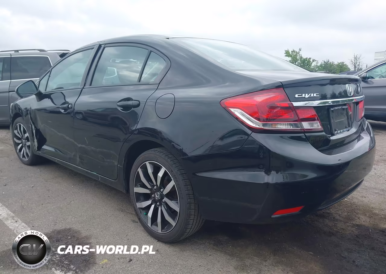 2015 Honda Civic Ex-L VIN:2HGFB2F9XFH550852 - 3