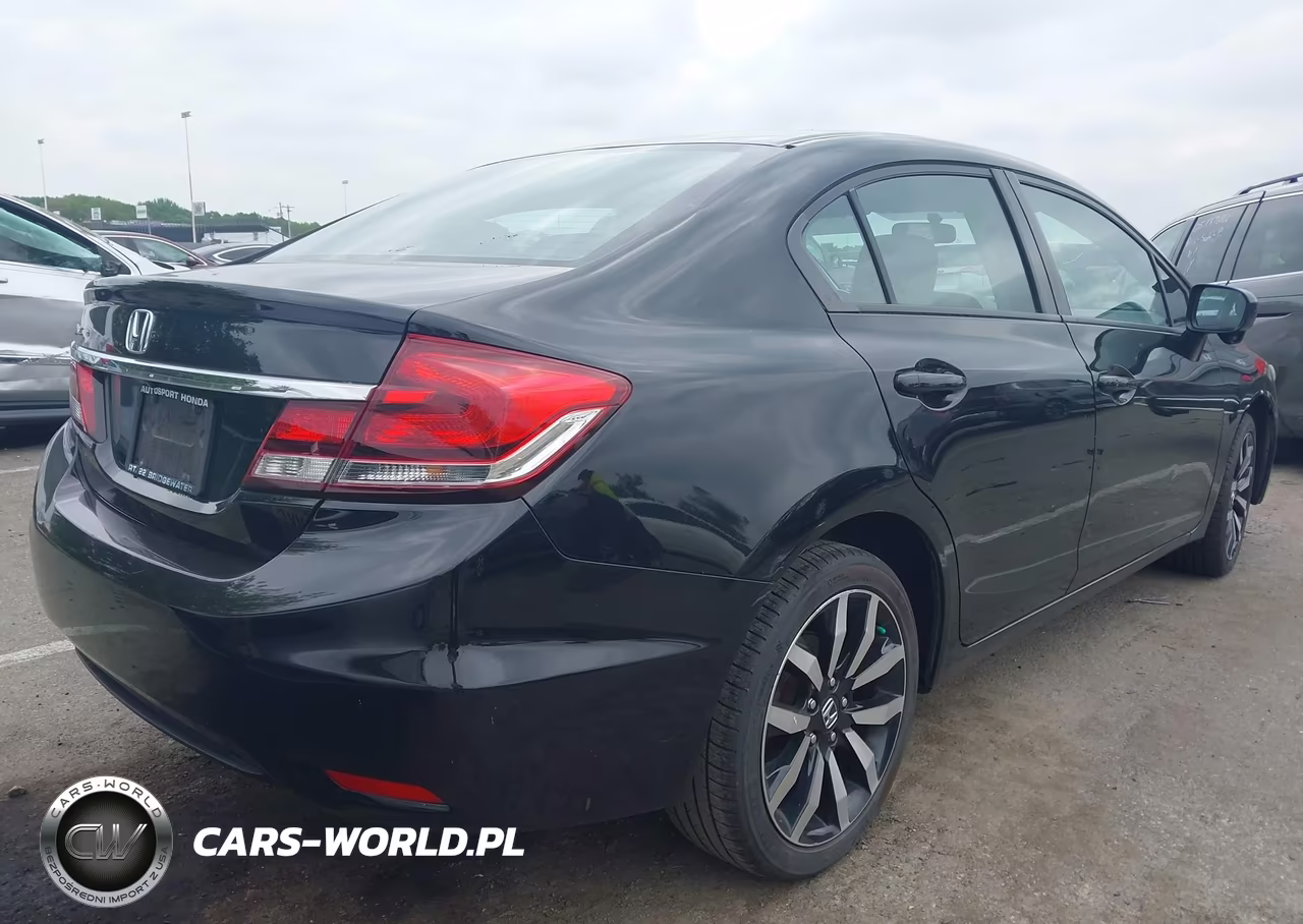 2015 Honda Civic Ex-L VIN:2HGFB2F9XFH550852 - 4