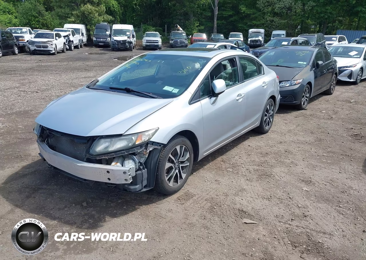 2013 Honda Civic Ex VIN:19XFB2F80DE235184 - 2