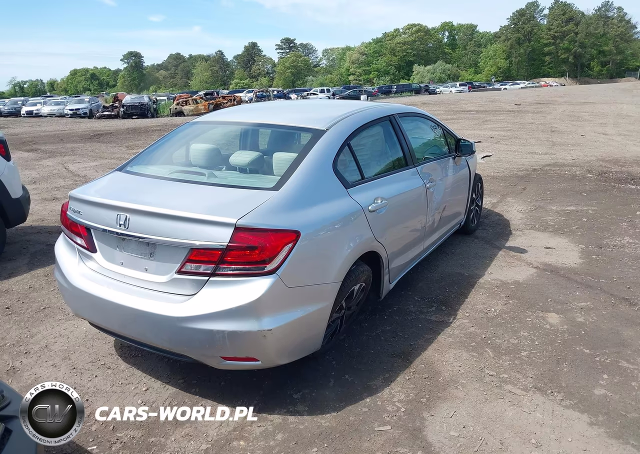 2013 Honda Civic Ex VIN:19XFB2F80DE235184 - 4