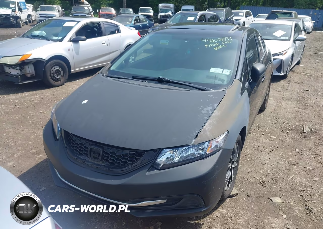 2015 Honda Civic Ex VIN:2HGFB2F84FH548733 - 11