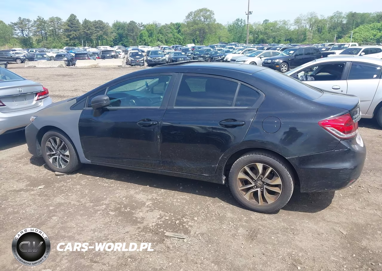2015 Honda Civic Ex VIN:2HGFB2F84FH548733 - 13
