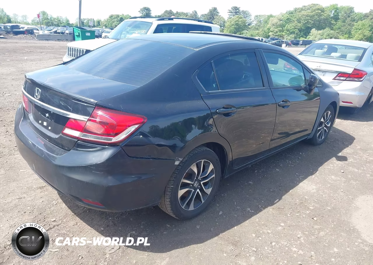 2015 Honda Civic Ex VIN:2HGFB2F84FH548733 - 4