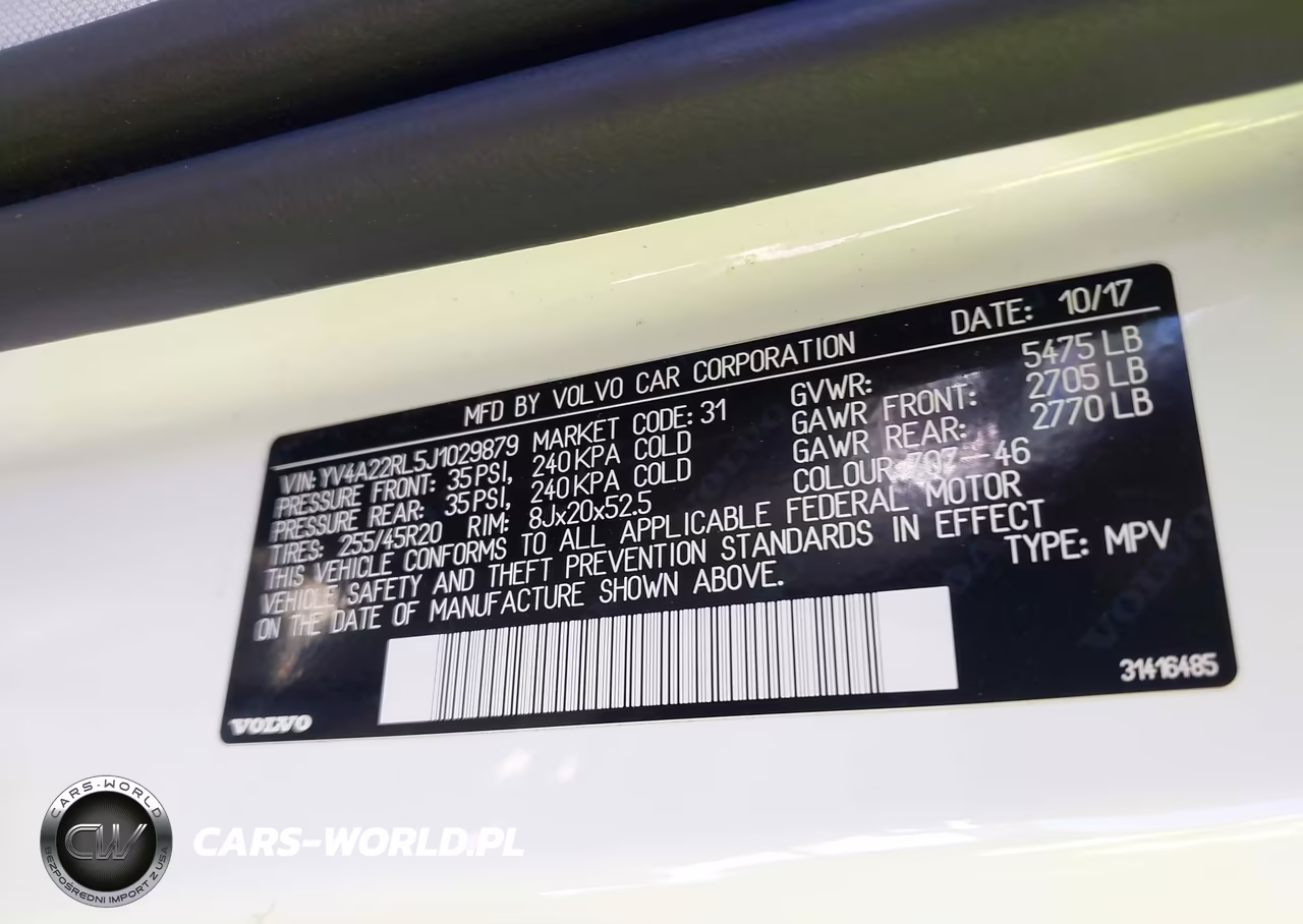 2018 Volvo Xc60 T6 Inscription VIN:YV4A22RL5J1029879 - 9