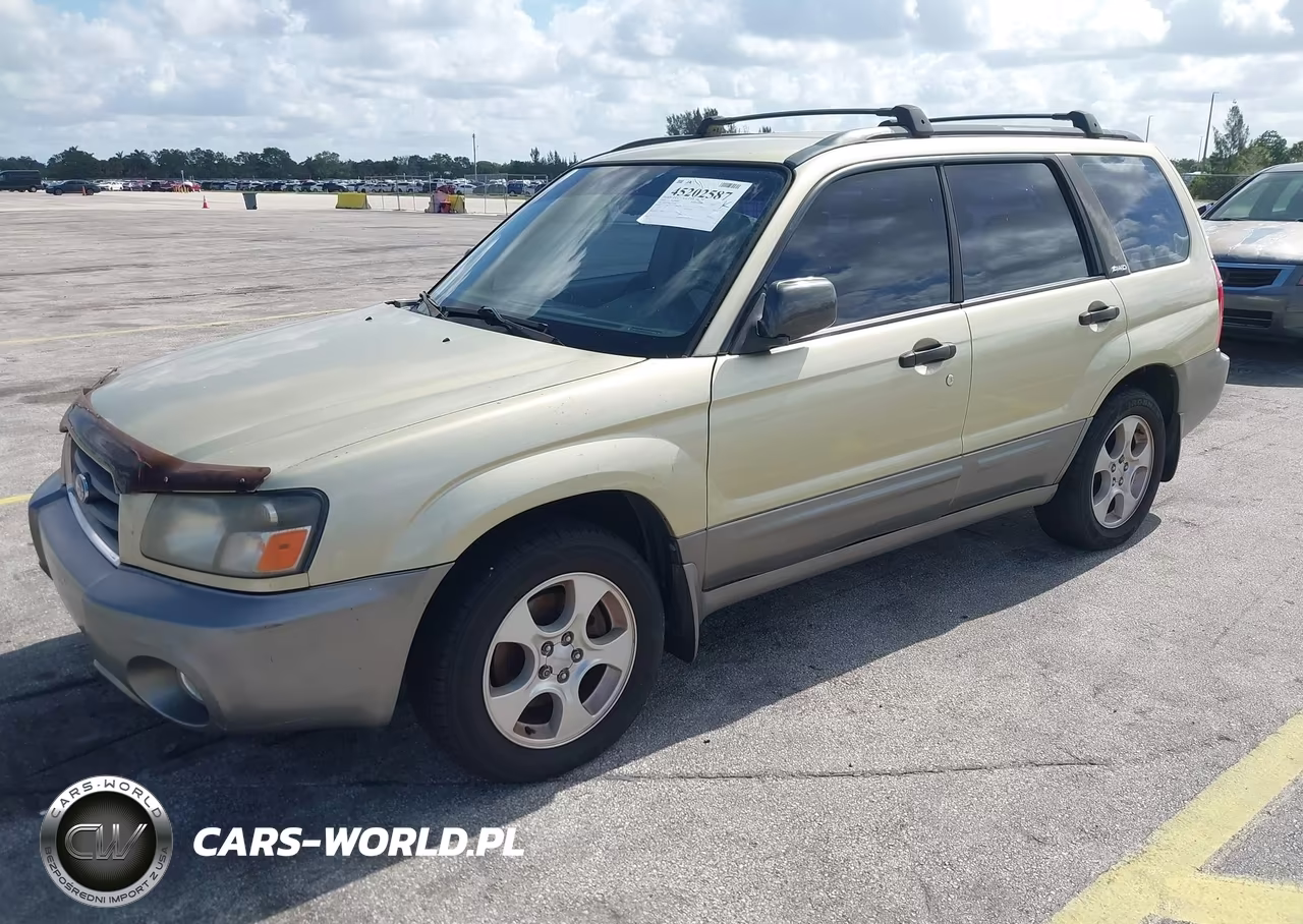 2003 Subaru Forester Xs VIN:JF1SG65623G721040 - 2