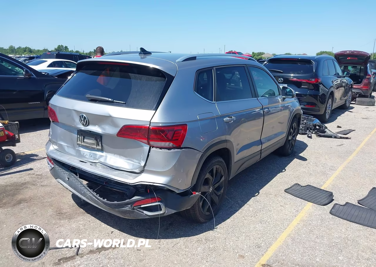 2024 Volkswagen Taos 1.5T Se VIN:3VVSX7B29RM004751 - 4