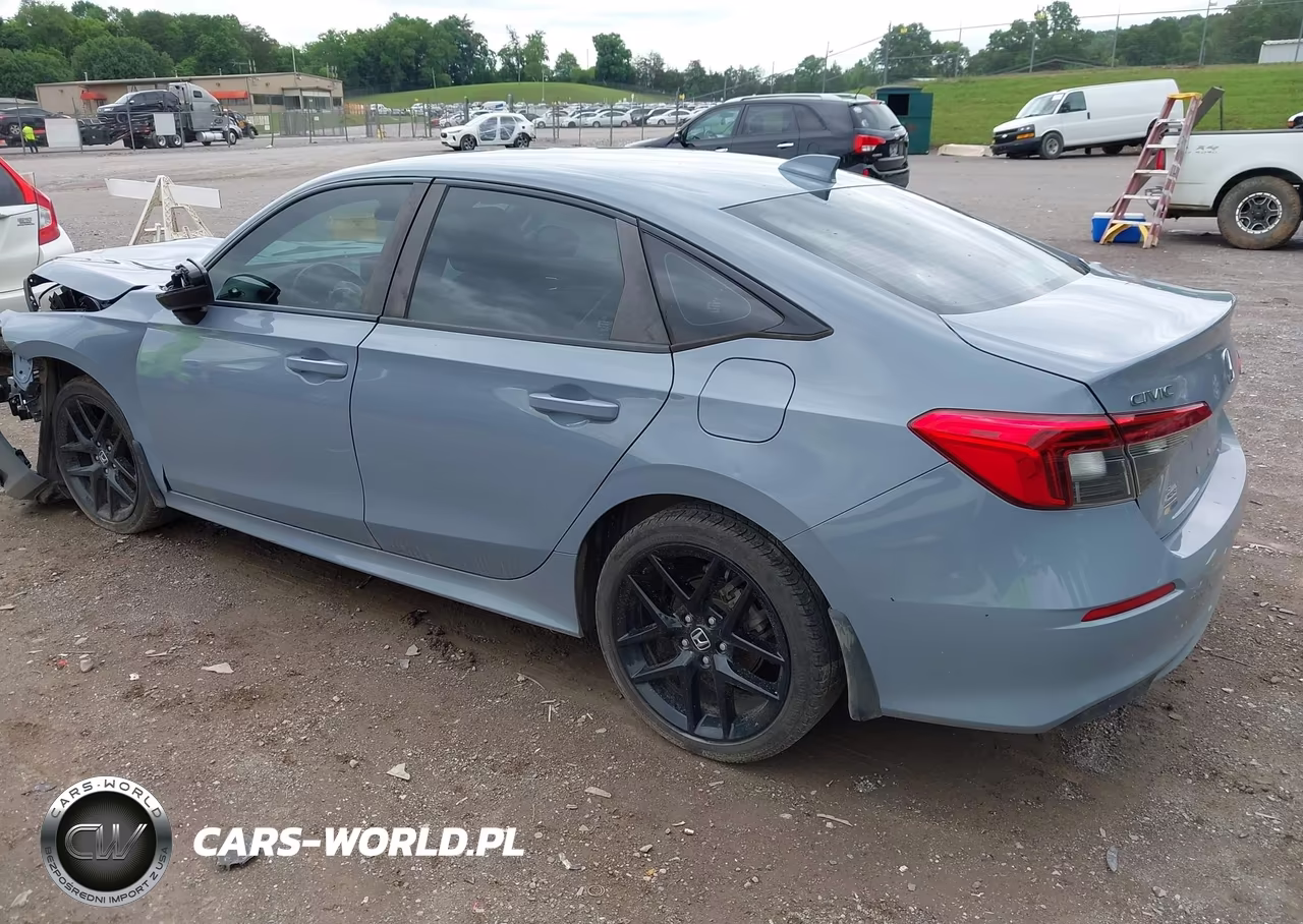 2022 Honda Civic Sport VIN:2HGFE2F52NH565929 - 3