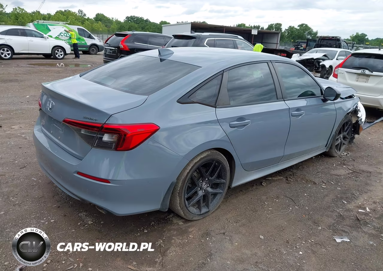 2022 Honda Civic Sport VIN:2HGFE2F52NH565929 - 4