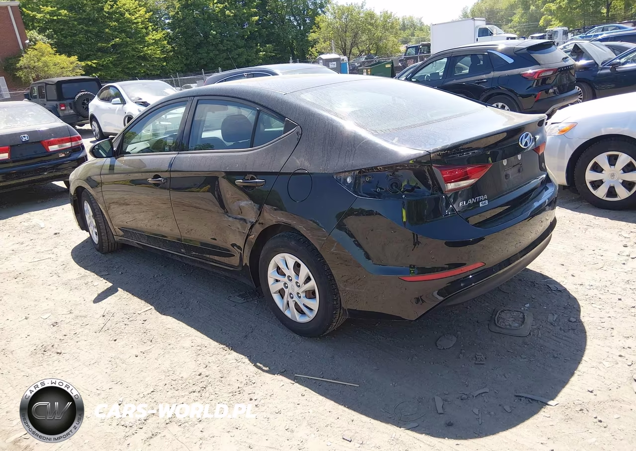 2018 Hyundai Elantra Se VIN:5NPD74LF0JH277367 - 3