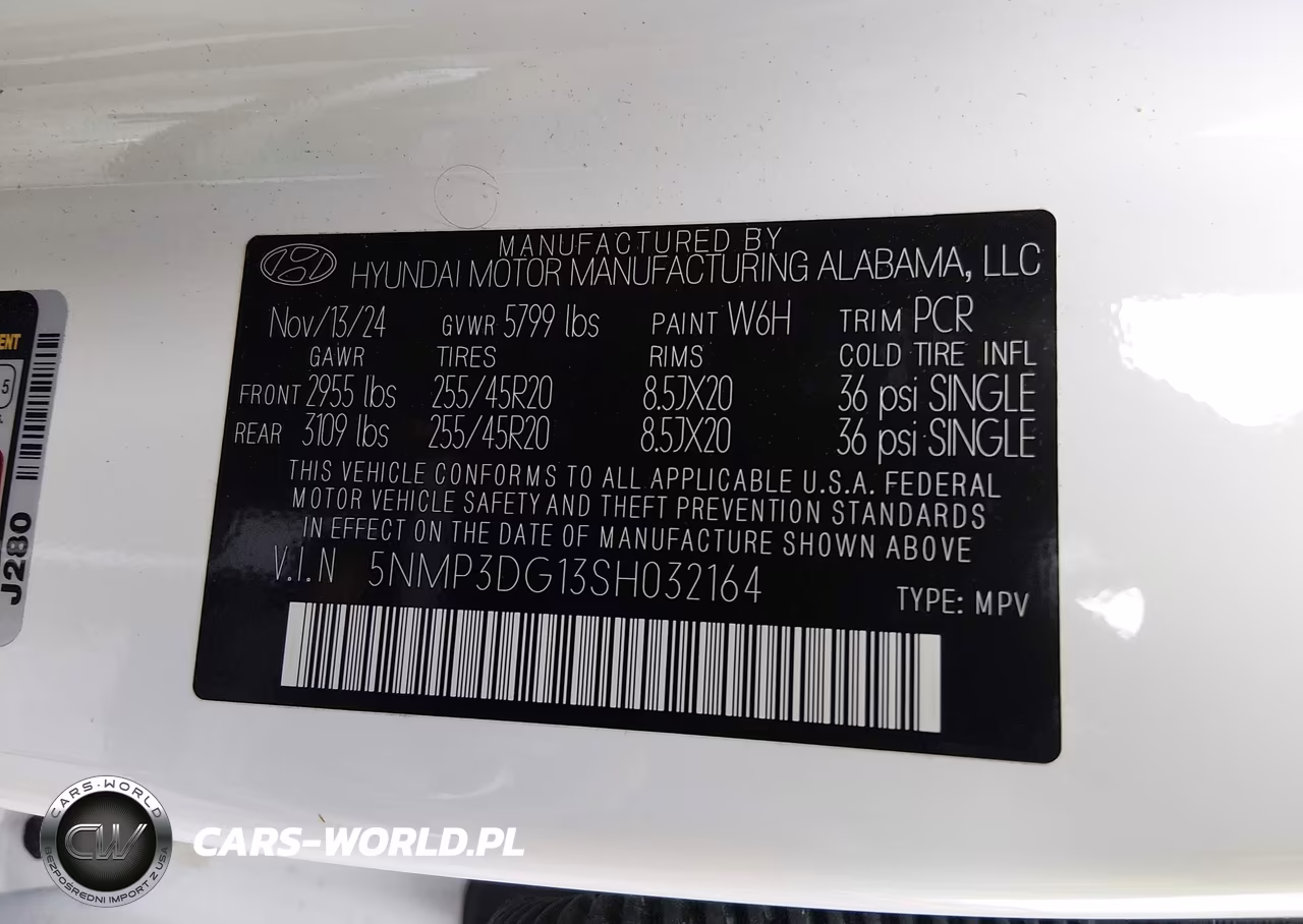 2025 Hyundai Santa Fe Hybrid Limited VIN:5NMP3DG13SH032164 - 9