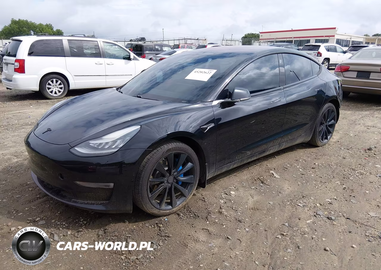 2018 Tesla Model 3 Long Range-Performance VIN:5YJ3E1EB9JF184694 - 2