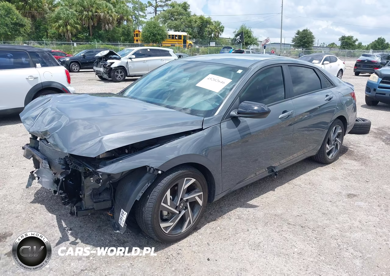 2025 Hyundai Elantra Sel Sport VIN:KMHLM4DG3SU957486 - 2