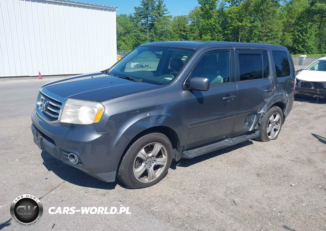 2013 Honda Pilot Ex VIN:5FNYF4H47DB001671 - 2