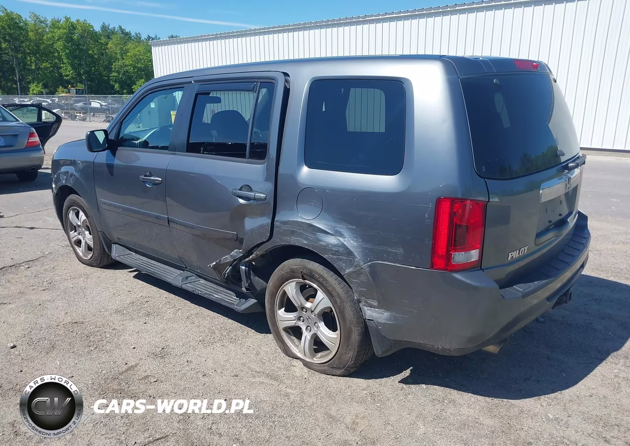 2013 Honda Pilot Ex VIN:5FNYF4H47DB001671 - 3