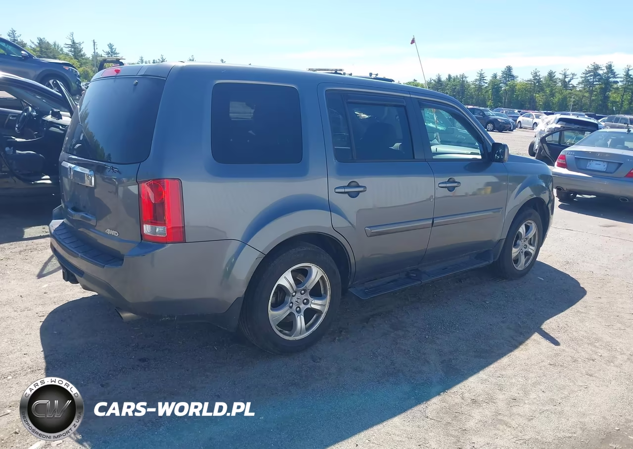 2013 Honda Pilot Ex VIN:5FNYF4H47DB001671 - 4
