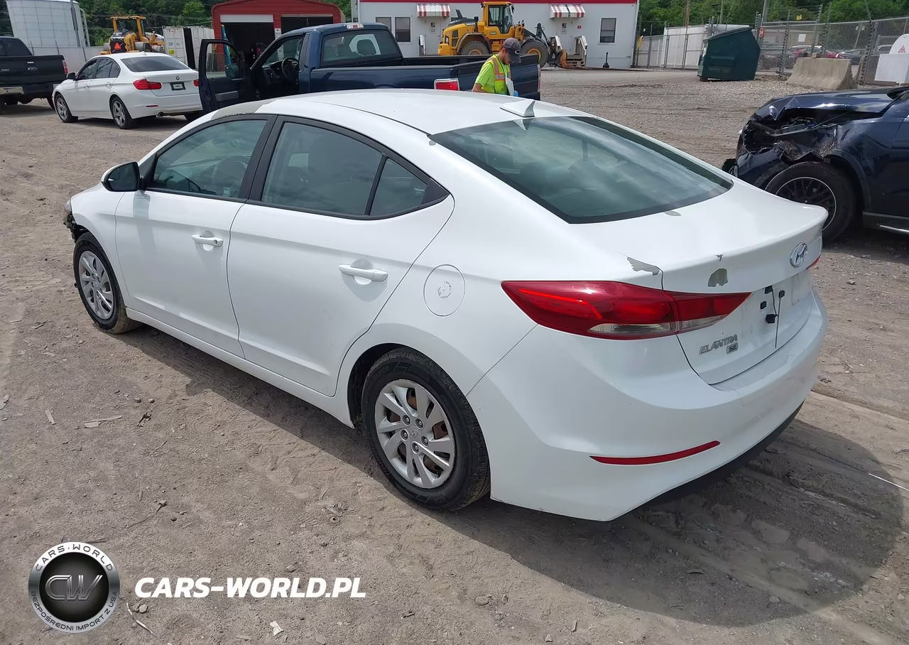 2017 Hyundai Elantra Se VIN:5NPD74LF2HH069162 - 3