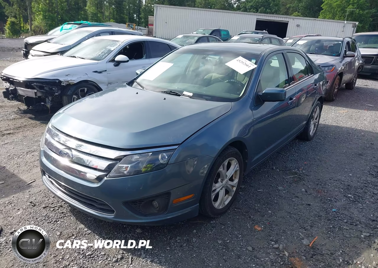 2012 Ford Fusion Se VIN:3FAHP0HA1CR173922 - 2