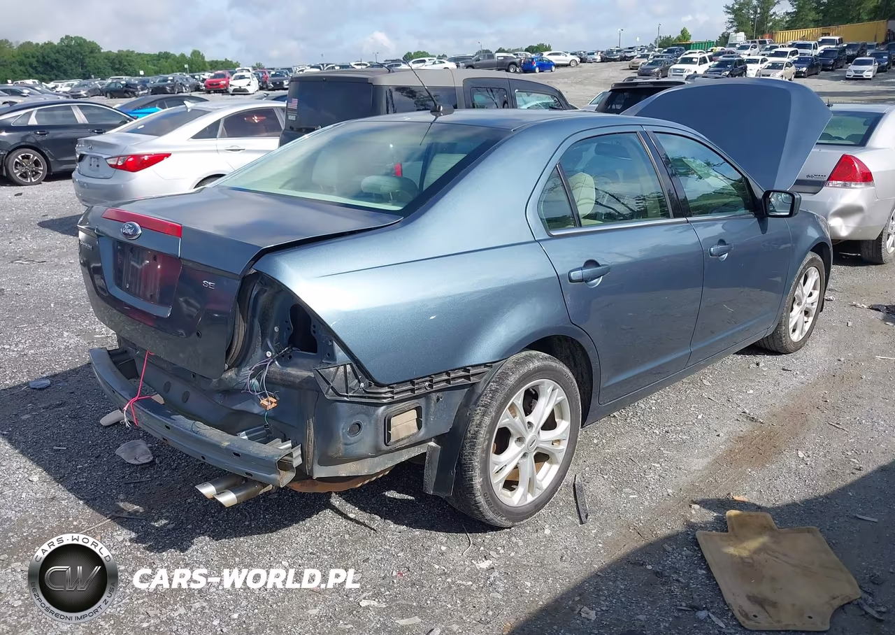 2012 Ford Fusion Se VIN:3FAHP0HA1CR173922 - 4