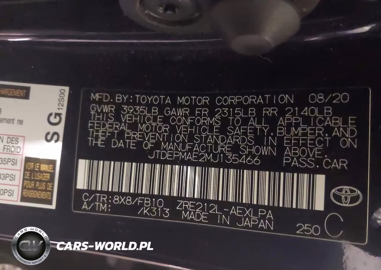 2021 Toyota Corolla Le VIN:JTDEPMAE2MJ135466 - 9