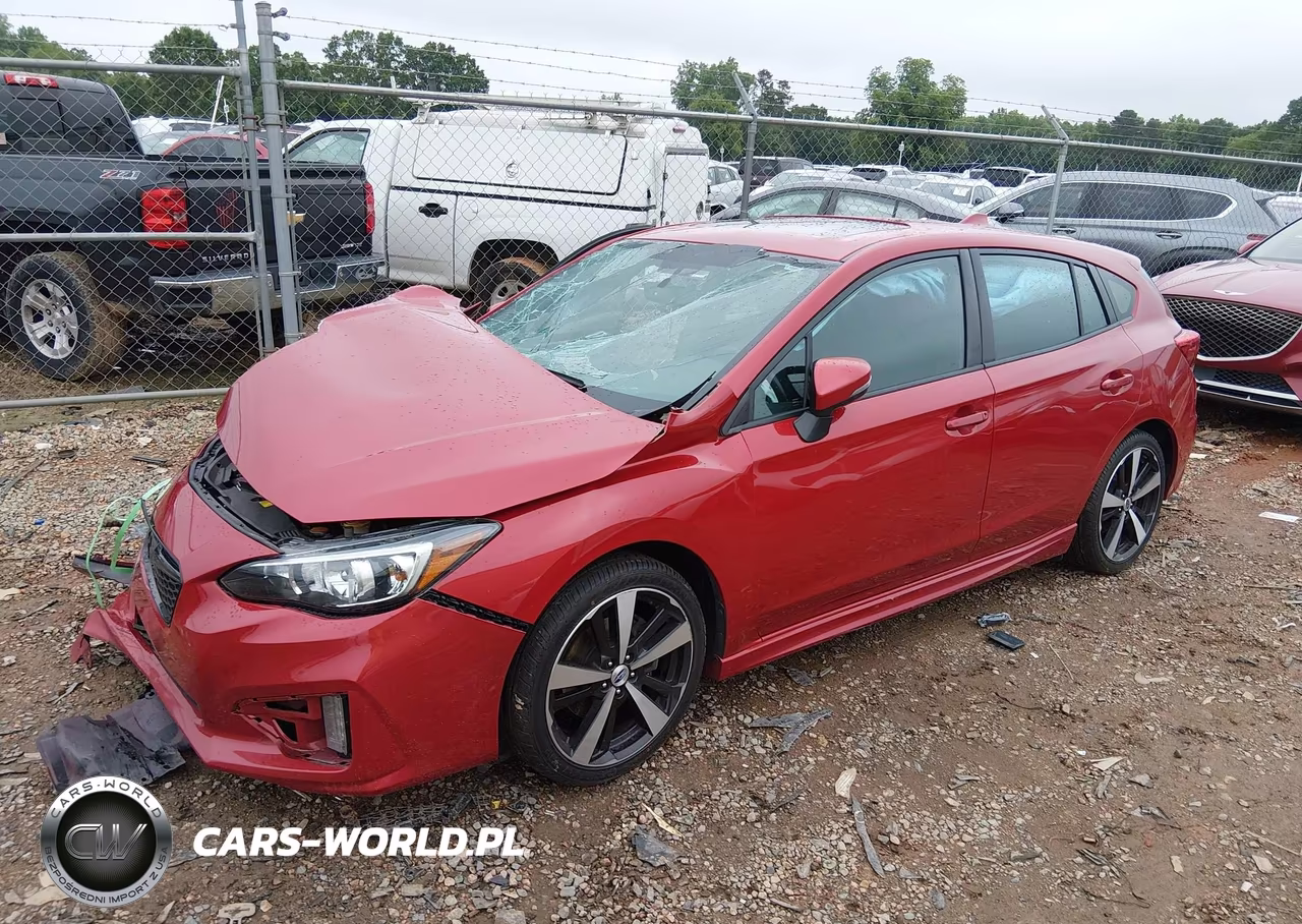 2017 Subaru Impreza 2.0I Sport VIN:4S3GTAM68H3718013 - 2