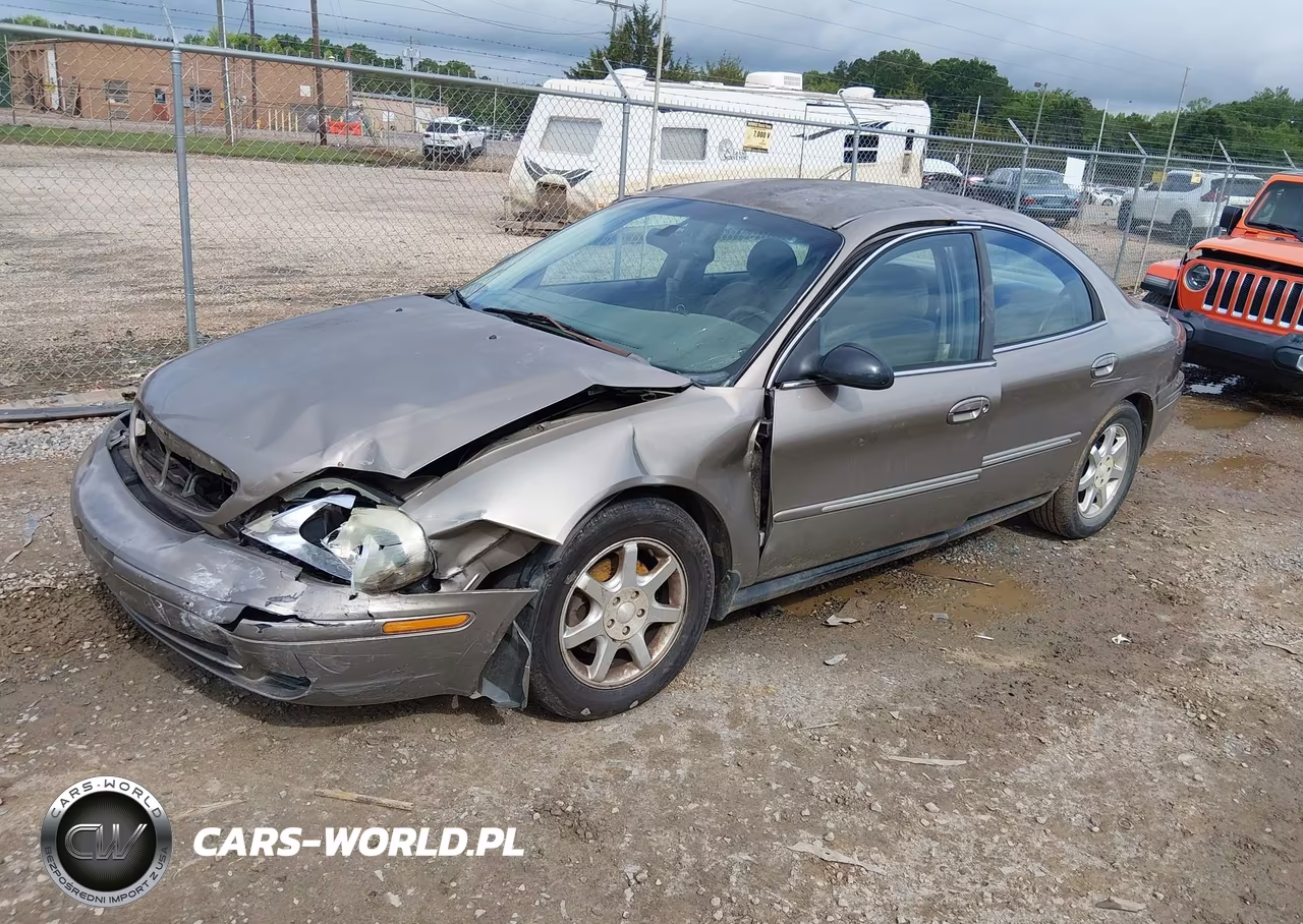 2002 Mercury Sable Gs VIN:1MEFM50UX2A639707 - 2