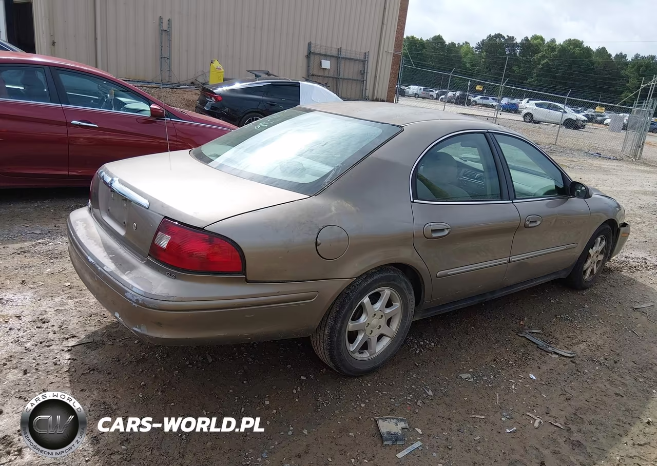 2002 Mercury Sable Gs VIN:1MEFM50UX2A639707 - 4