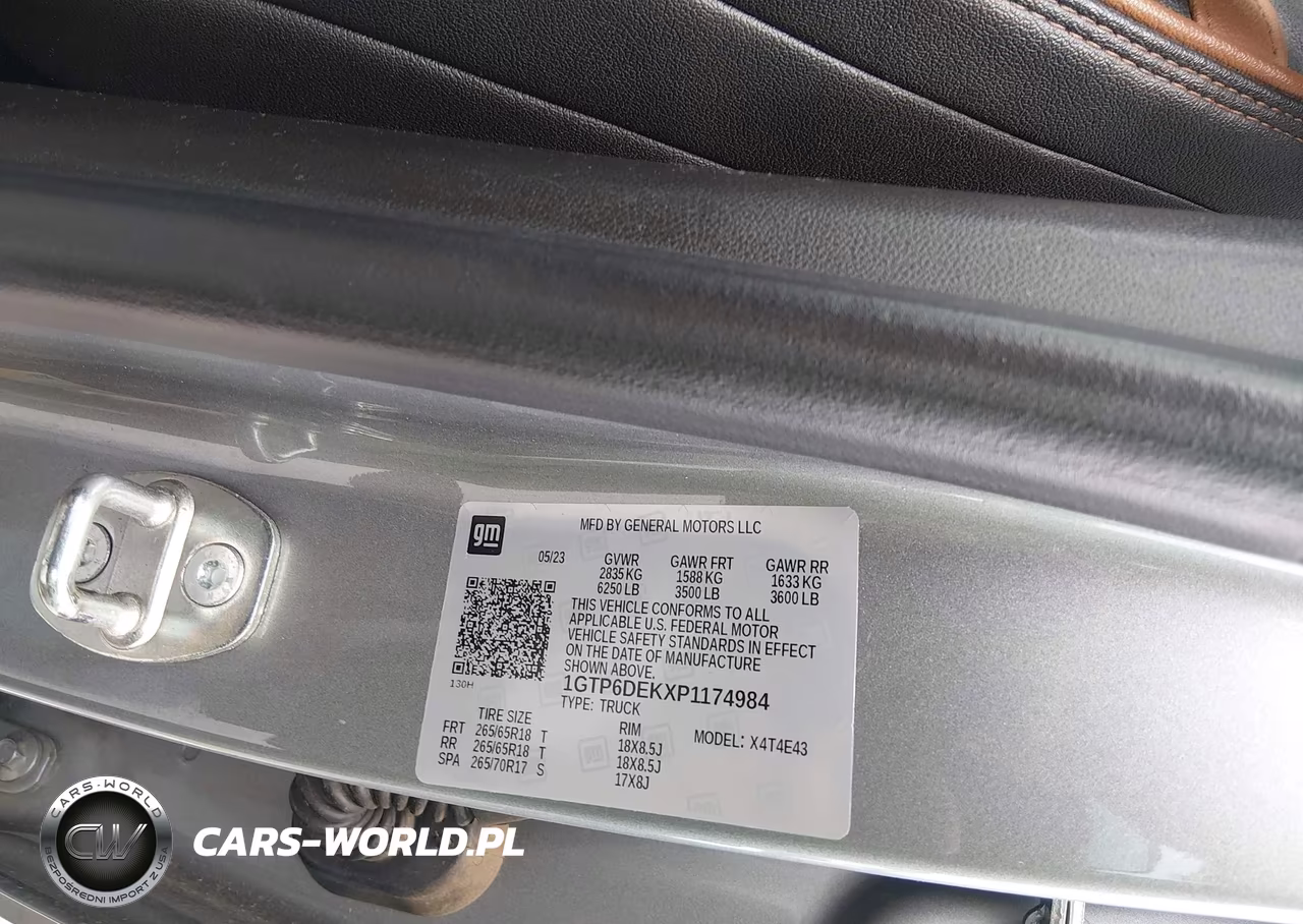 2023 GMC Canyon 4Wd Short Box At4 VIN:1GTP6DEKXP1174984 - 9