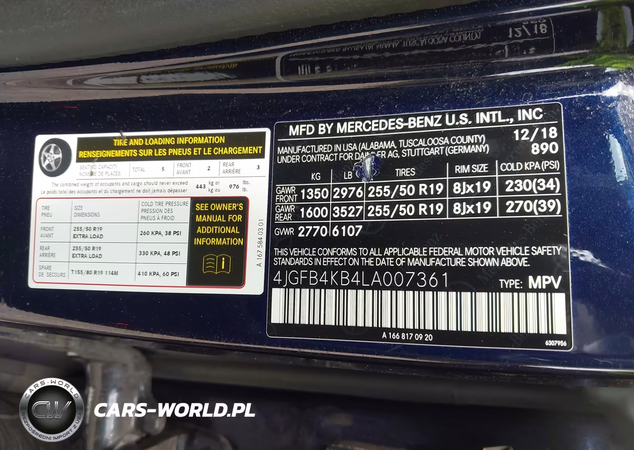 2020 Mercedes-Benz Gle 350 4Matic VIN:4JGFB4KB4LA007361 - 9