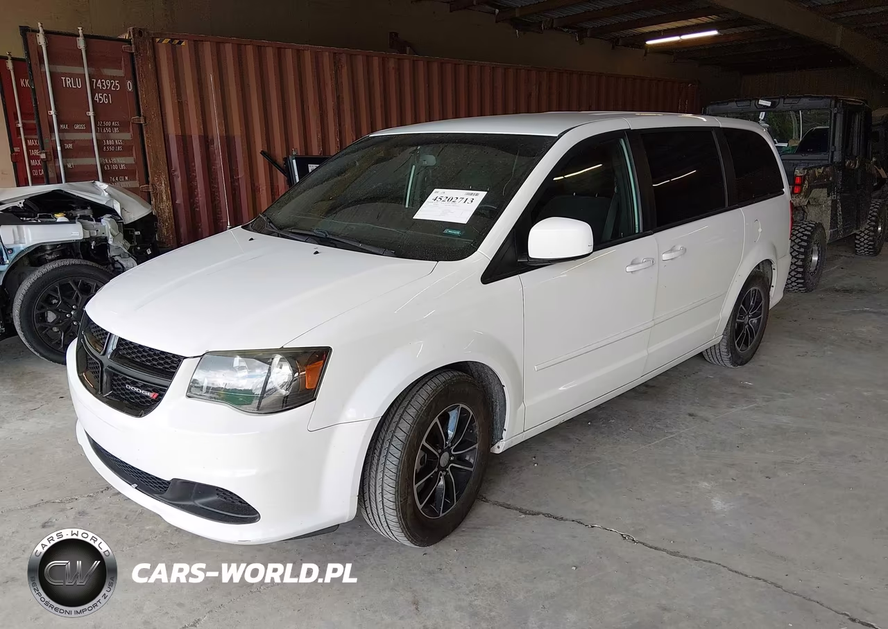 2017 Dodge Grand Caravan Se Plus VIN:2C4RDGBG1HR648964 - 2