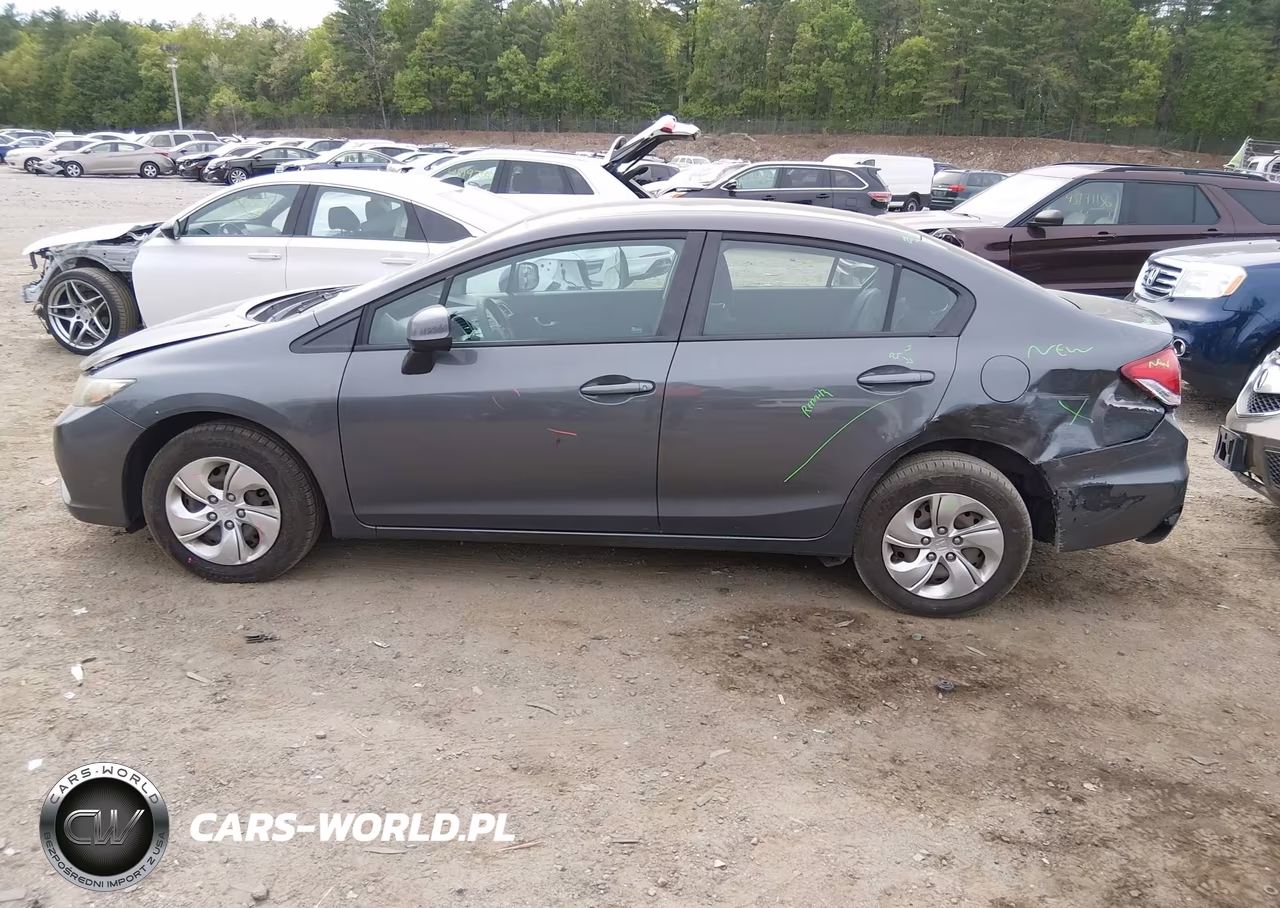 2013 Honda Civic Lx VIN:2HGFB2F53DH523261 - 14