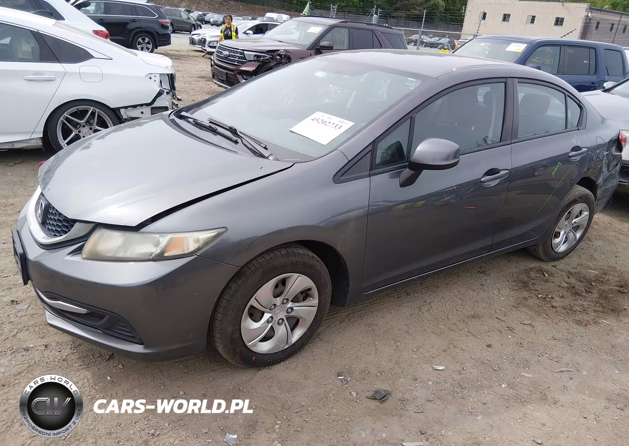 2013 Honda Civic Lx VIN:2HGFB2F53DH523261 - 2