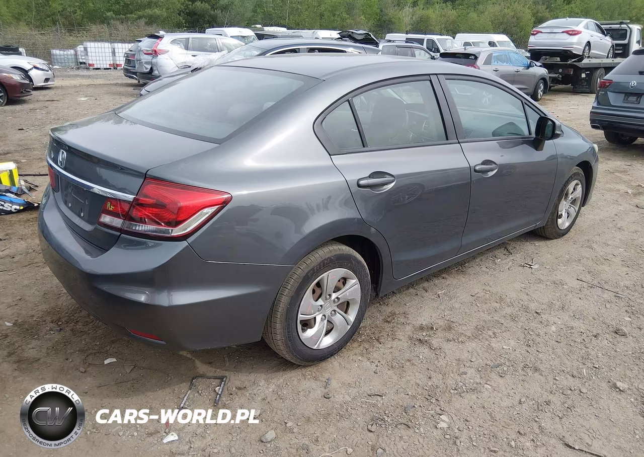 2013 Honda Civic Lx VIN:2HGFB2F53DH523261 - 4