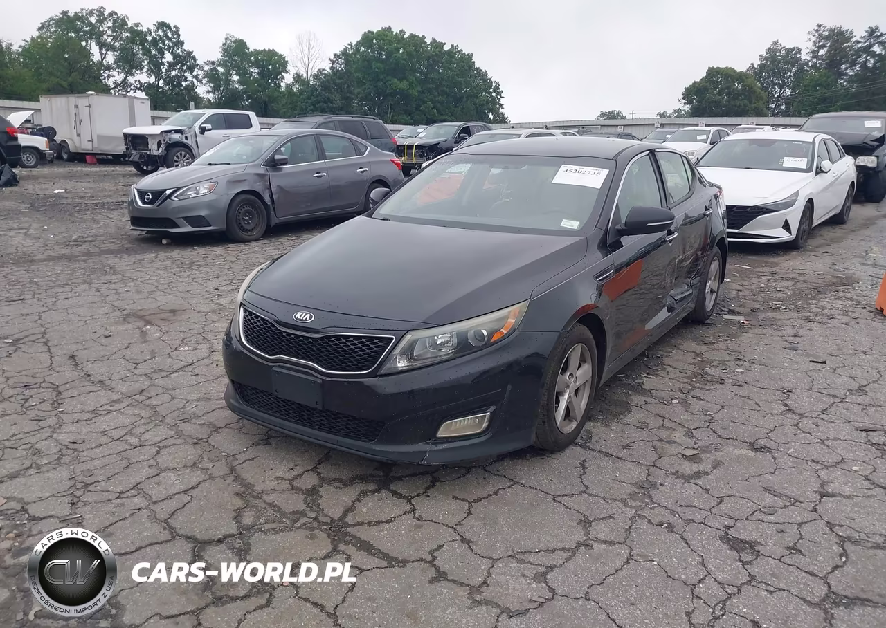 2014 Kia Optima Lx VIN:5XXGM4A75EG282387 - 2