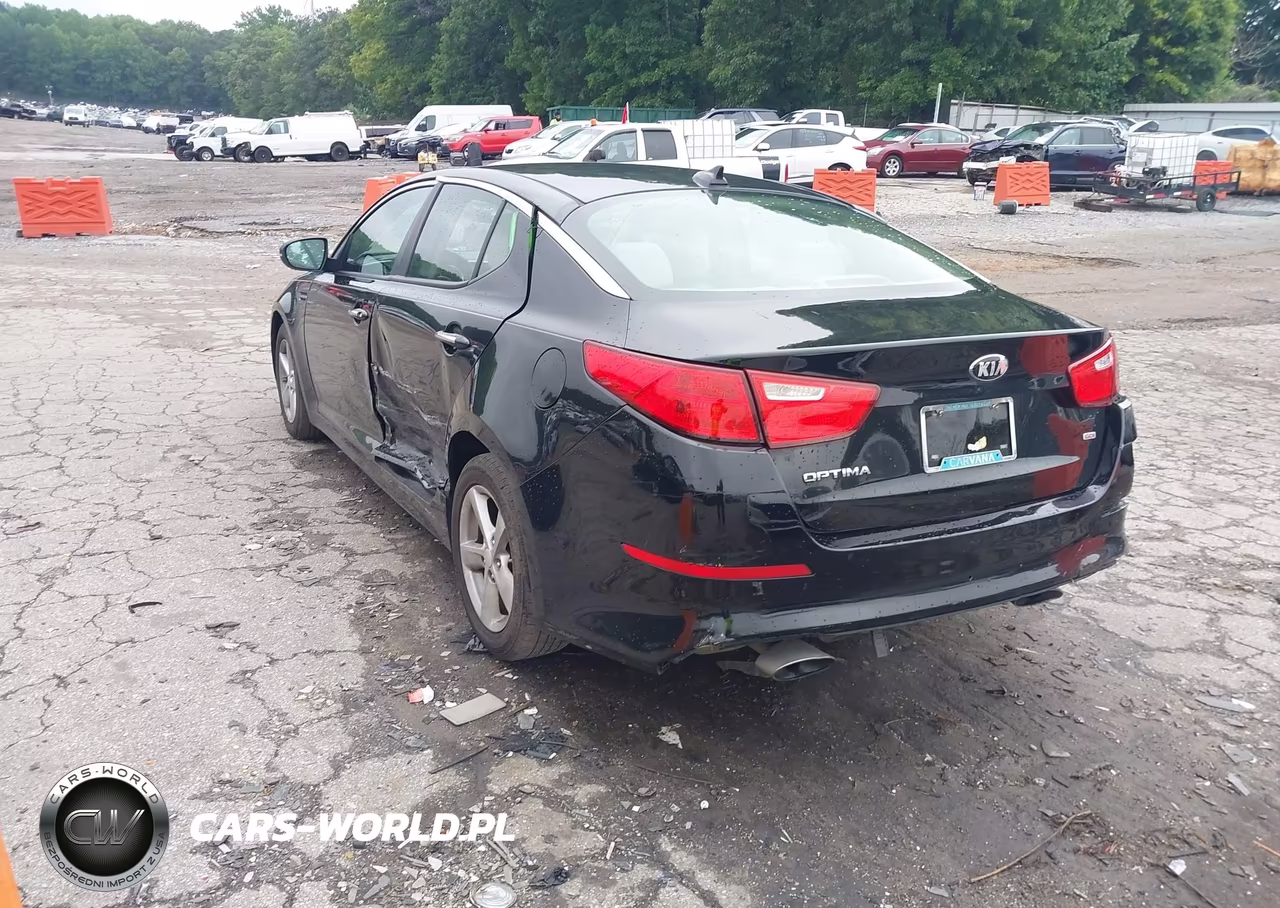 2014 Kia Optima Lx VIN:5XXGM4A75EG282387 - 3