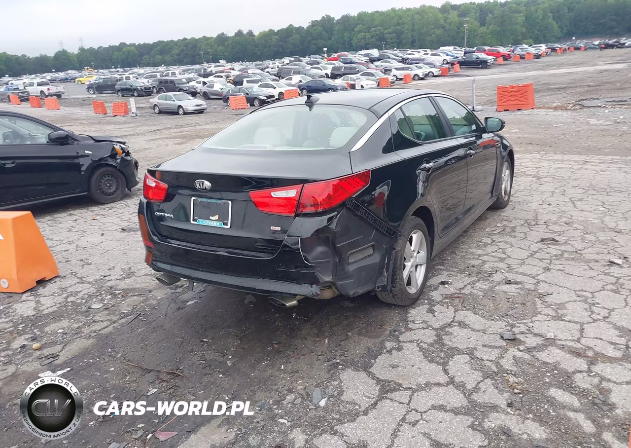 2014 Kia Optima Lx VIN:5XXGM4A75EG282387 - 4