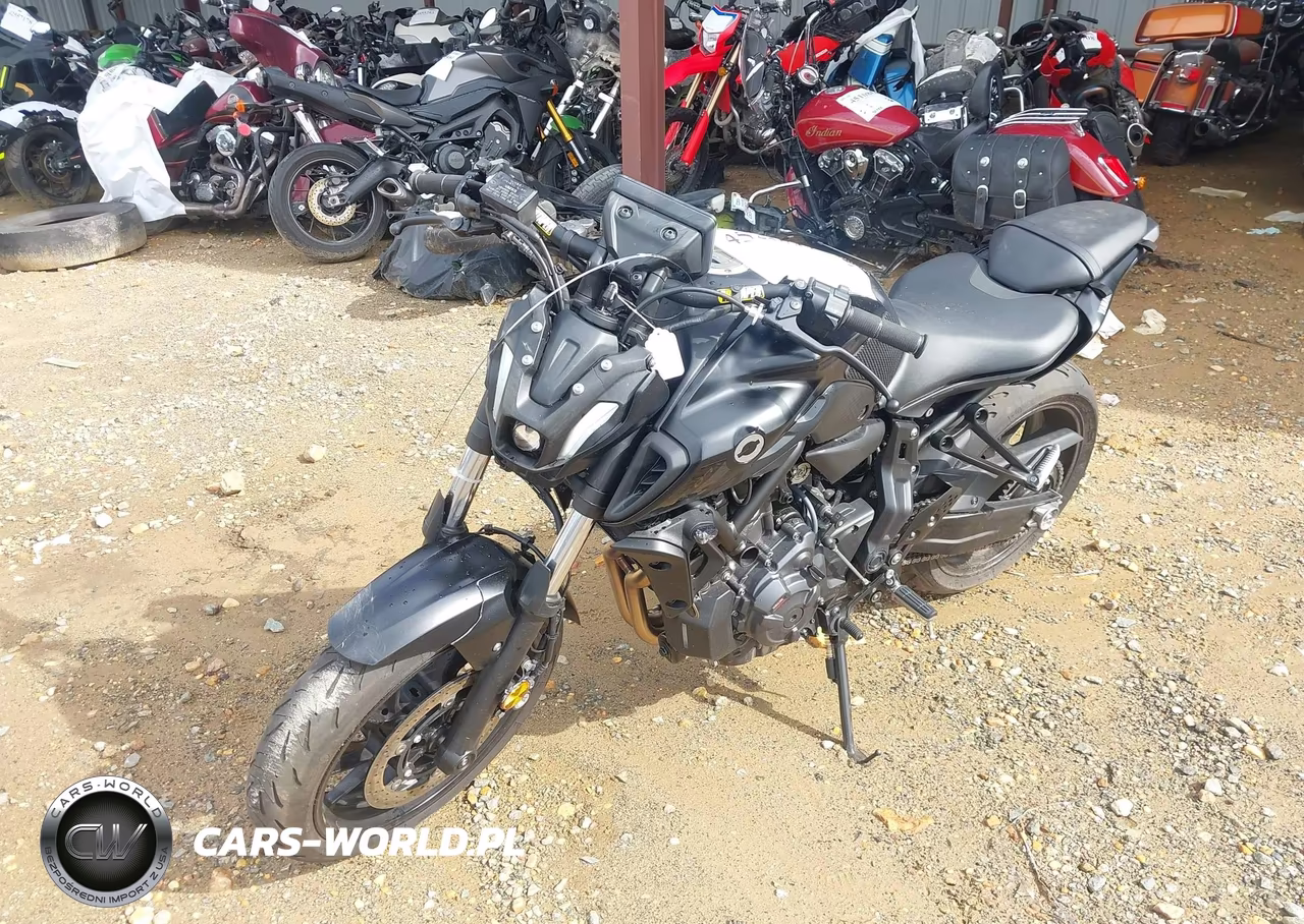 2024 Yamaha Mt07 VIN:JYARM32E6RA009715 - 2