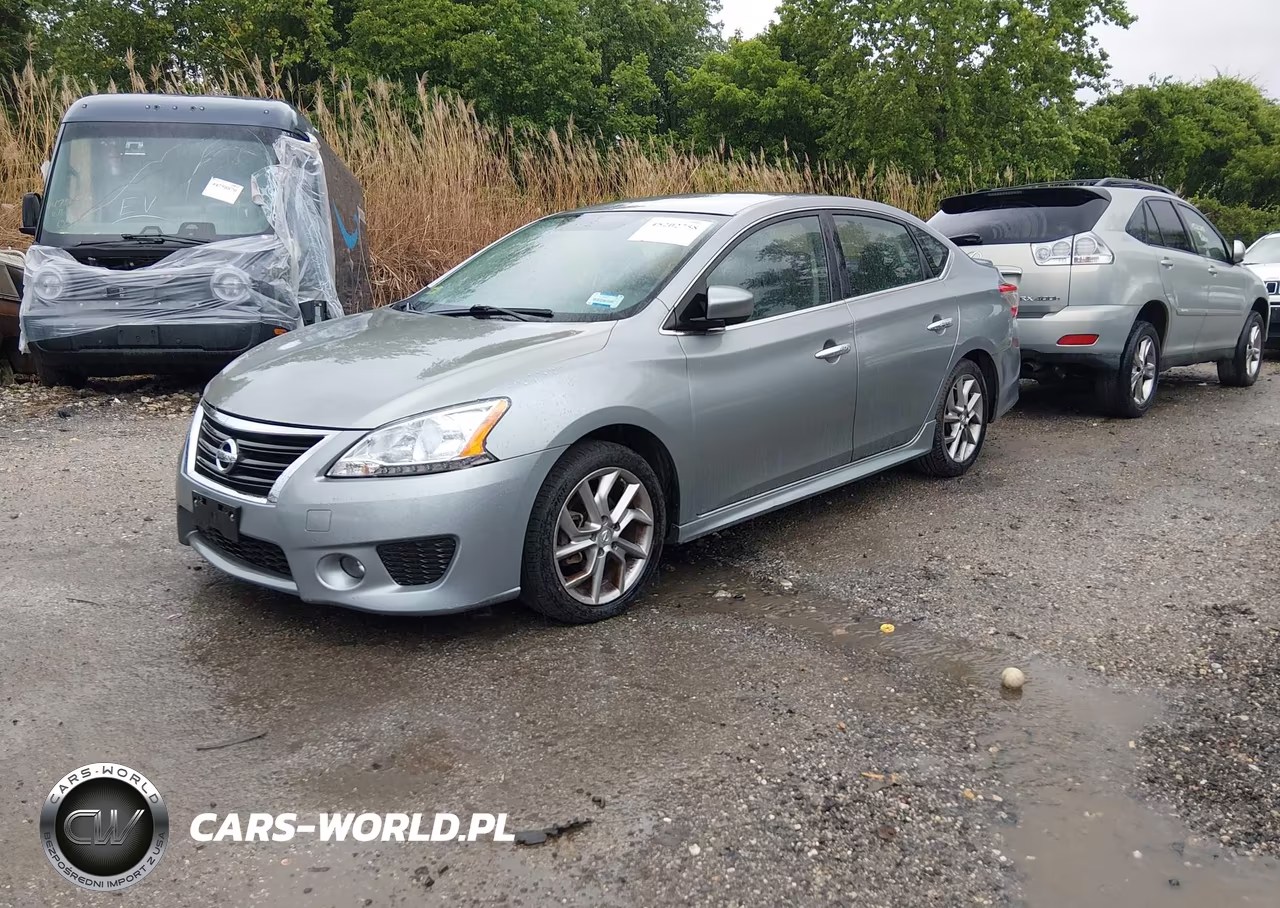 2013 Nissan Sentra Sr VIN:3N1AB7AP1DL697077 - 2