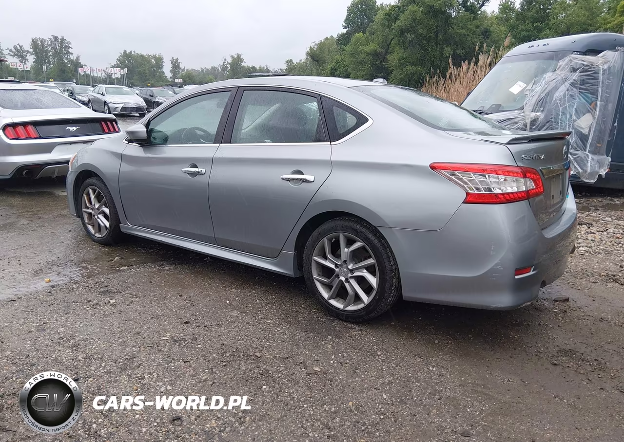 2013 Nissan Sentra Sr VIN:3N1AB7AP1DL697077 - 3