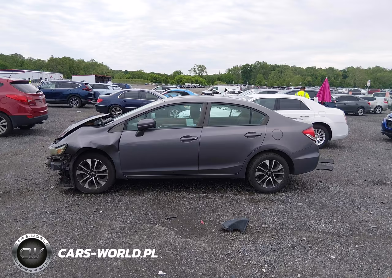 2015 Honda Civic Ex VIN:2HGFB2F80FH510805 - 14