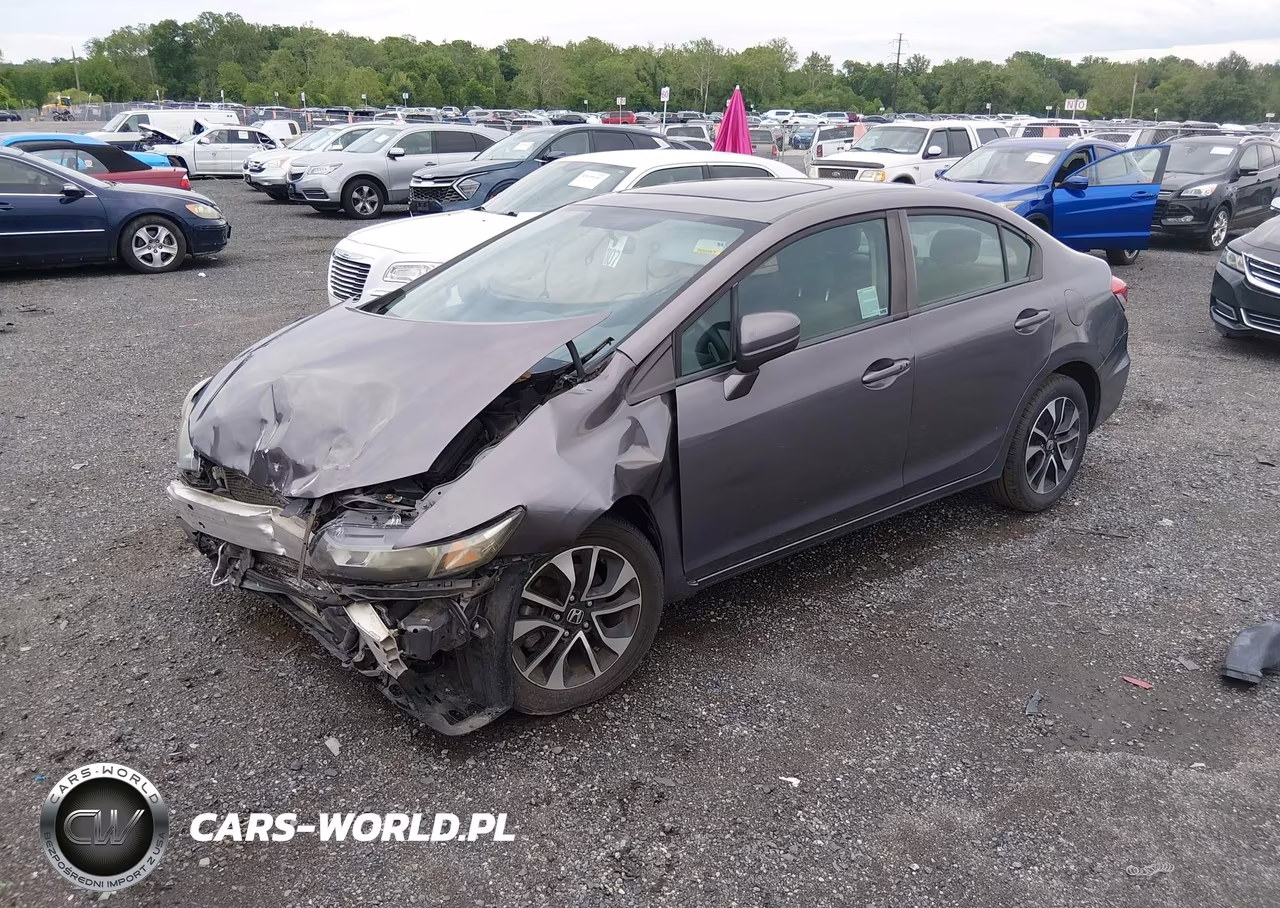 2015 Honda Civic Ex VIN:2HGFB2F80FH510805 - 2