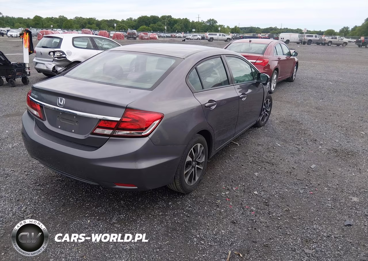2015 Honda Civic Ex VIN:2HGFB2F80FH510805 - 4
