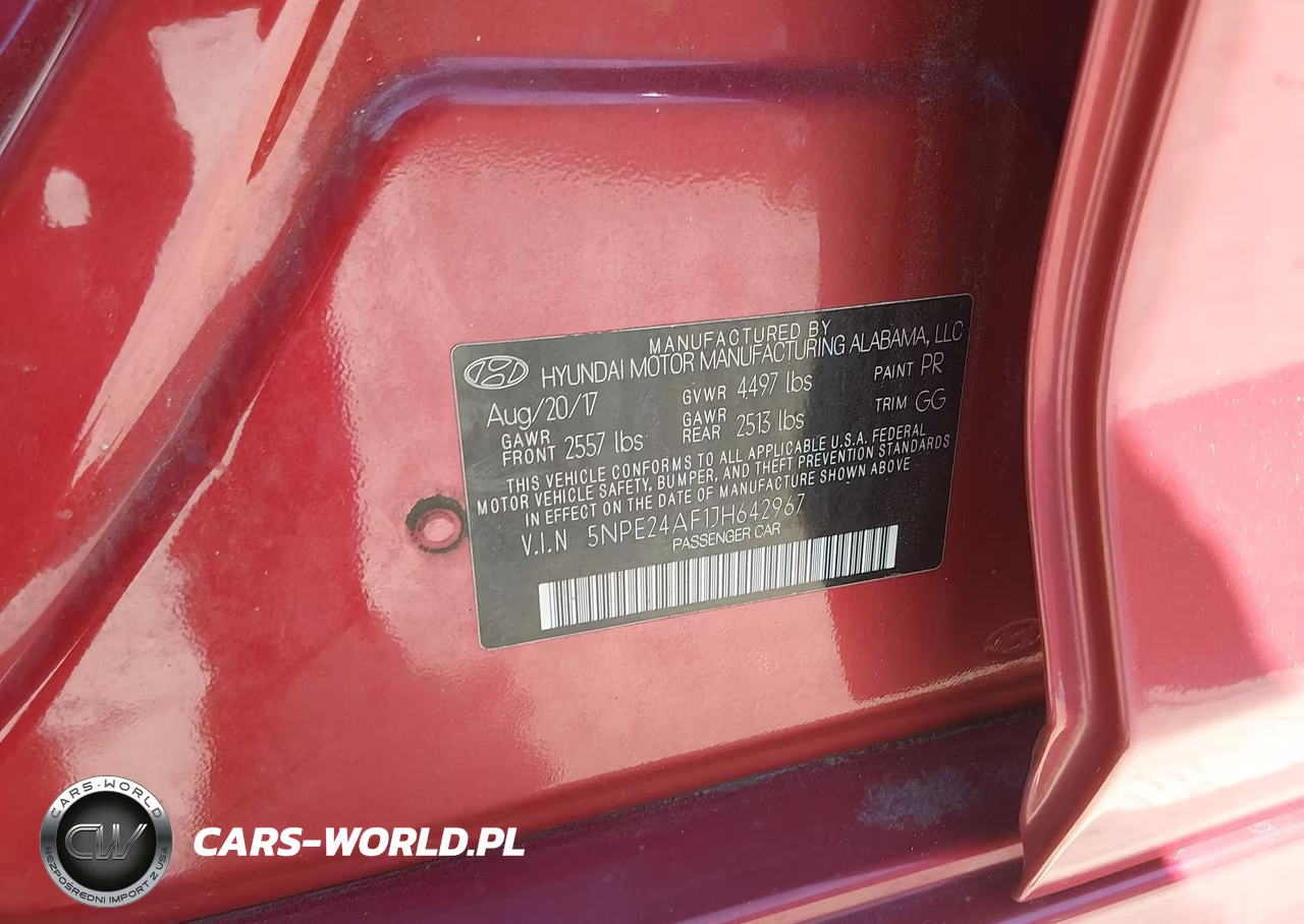 2018 Hyundai Sonata Se VIN:5NPE24AF1JH642967 - 9