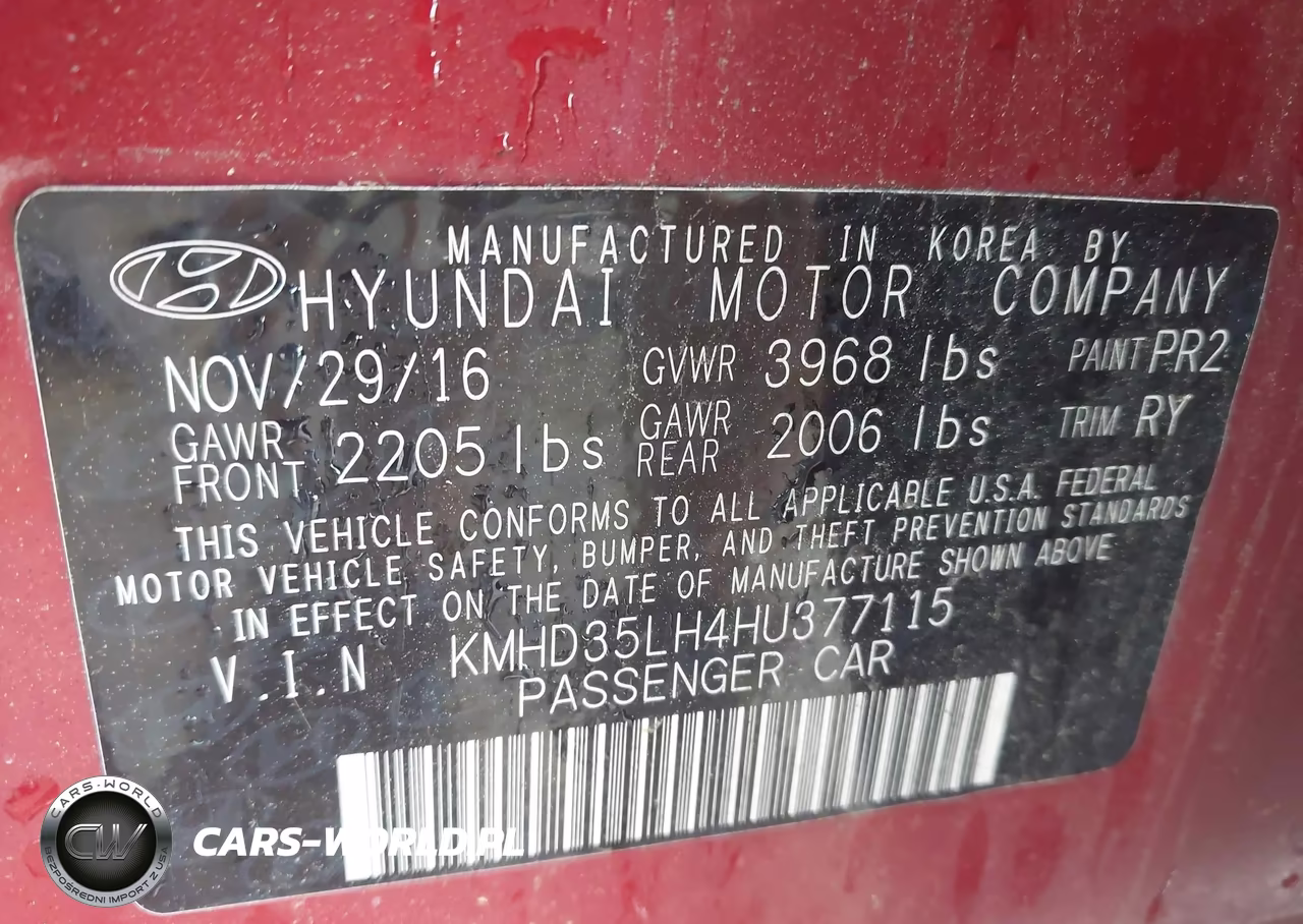 2017 Hyundai Elantra Gt VIN:KMHD35LH4HU377115 - 9