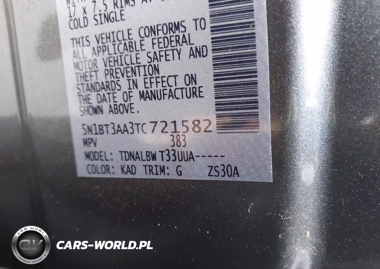 2026 Nissan Rogue S VIN:5N1BT3AA3TC721582 - 9