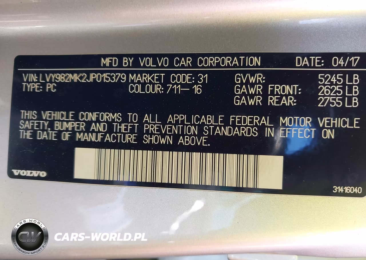 2018 Volvo S90 T5 Momentum VIN:LVY982MK2JP015379 - 9