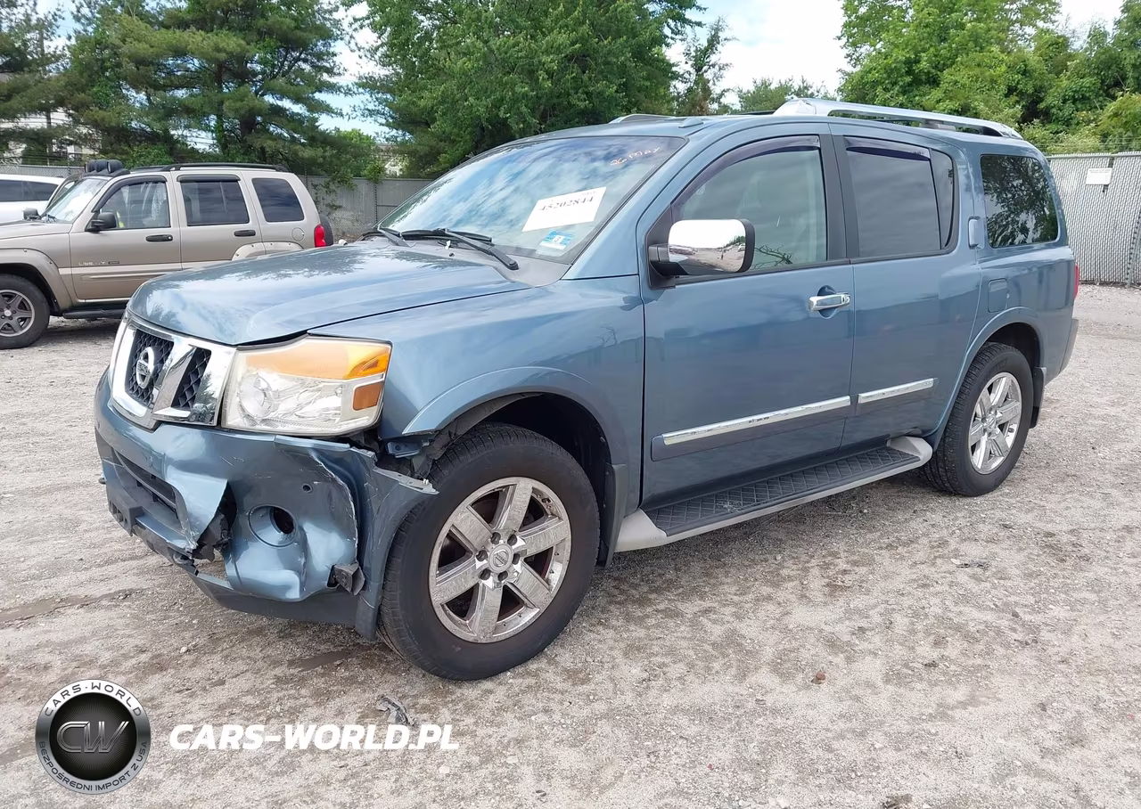 2012 Nissan Armada Platinum VIN:5N1AA0NE3CN601055 - 2