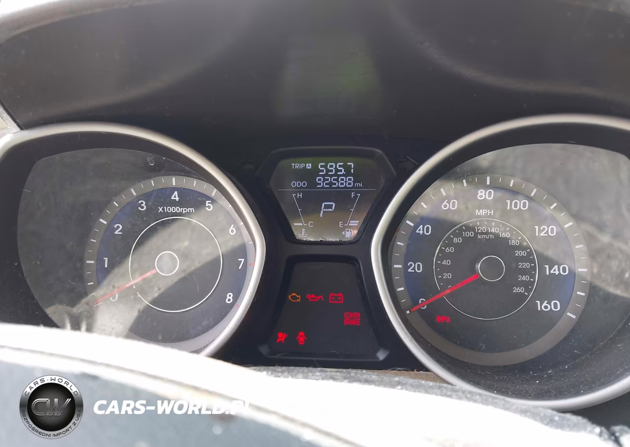 2013 Hyundai Elantra Gls VIN:KMHDH4AE0DU535626 - 7